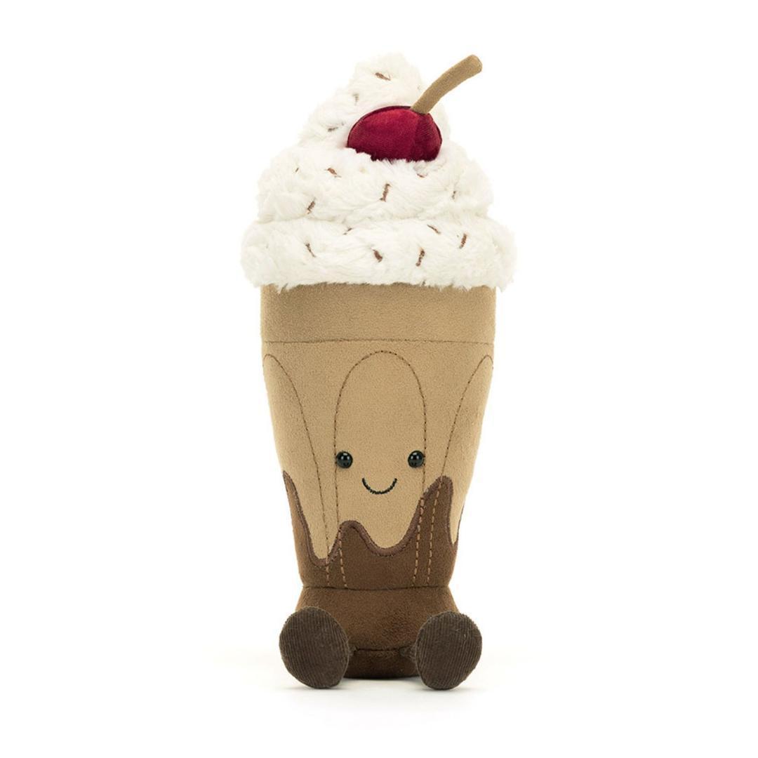 新品　　チョコレートミルクシェーク　ぬいぐるみ　ギフト袋付