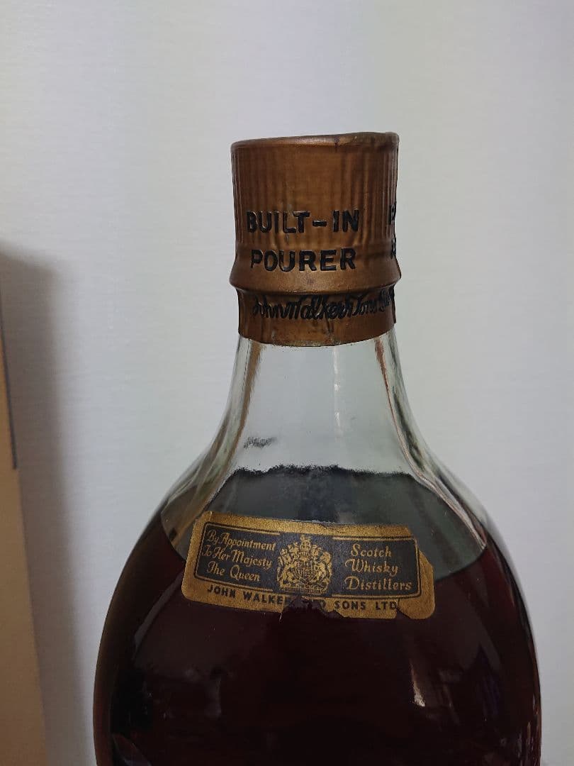 古酒 未開封 4500ml ジョニーウォーカー 黒 化粧箱付 1本