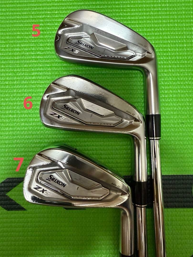 SRIXON ZX5 MK2アイアン5-P 6本セット