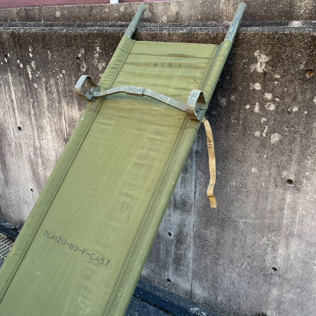 実物 米軍 フォールディングストレッチャー