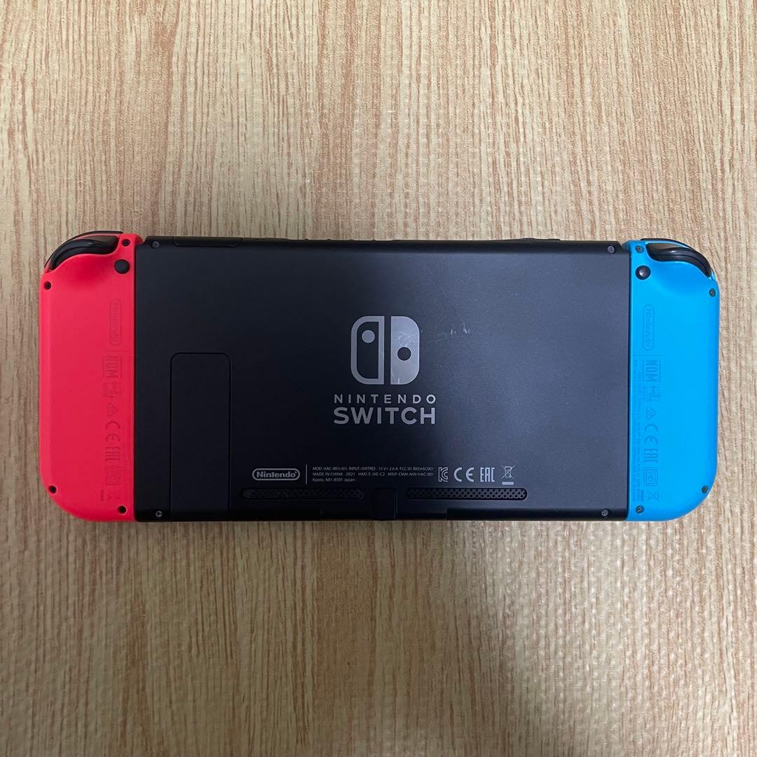 (初期化済) Nintendo Switch 本体 純正 キャリング ケース付き