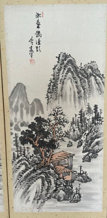 屏風        六曲一双右隻・左隻