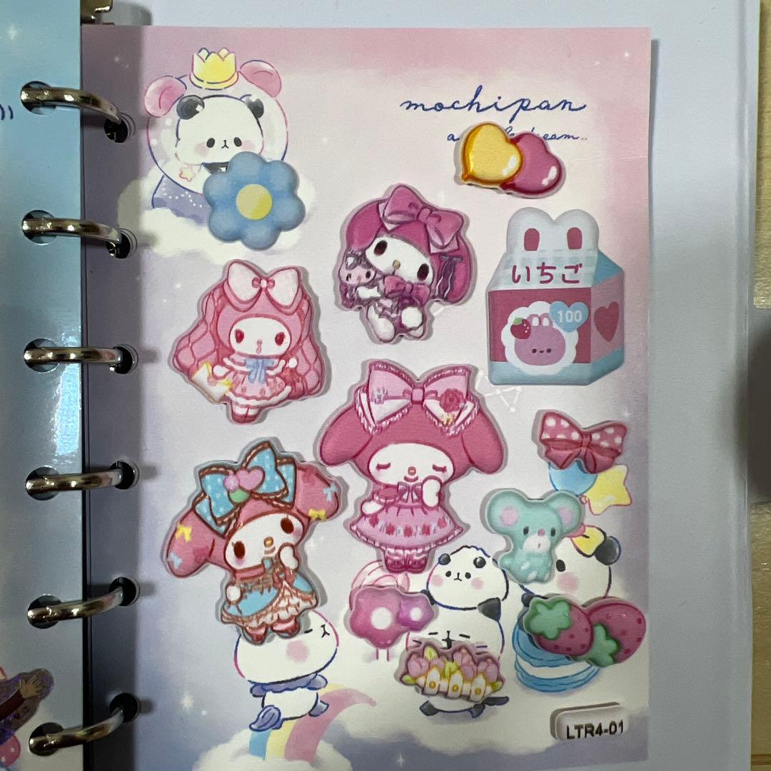 【お買得】ボンボンドロップシール　シール帳　お寿司シール サンリオ　お相撲さん