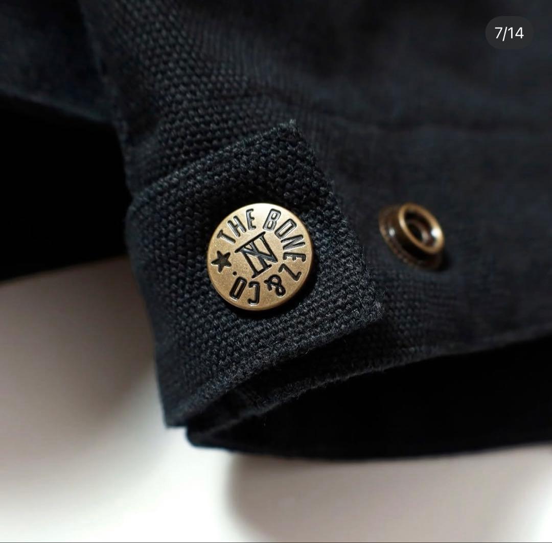 【RIRI】The BONEZ DUCK JACKET XL BLACK