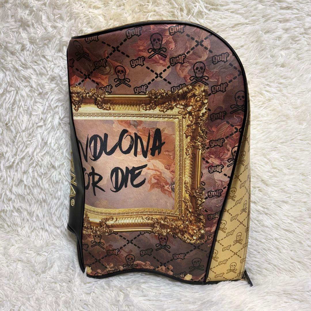 【マークアンドロナ】極美品 キャディバック 木村拓哉 総柄 2023