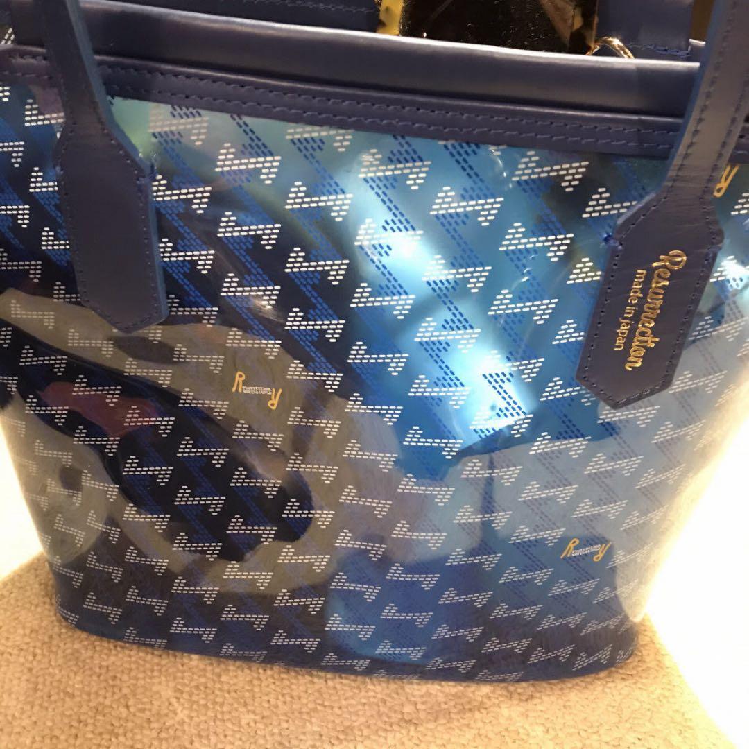 レザレクション ラニウス クリアカートバッグブルー2020年初代モデル 完売品