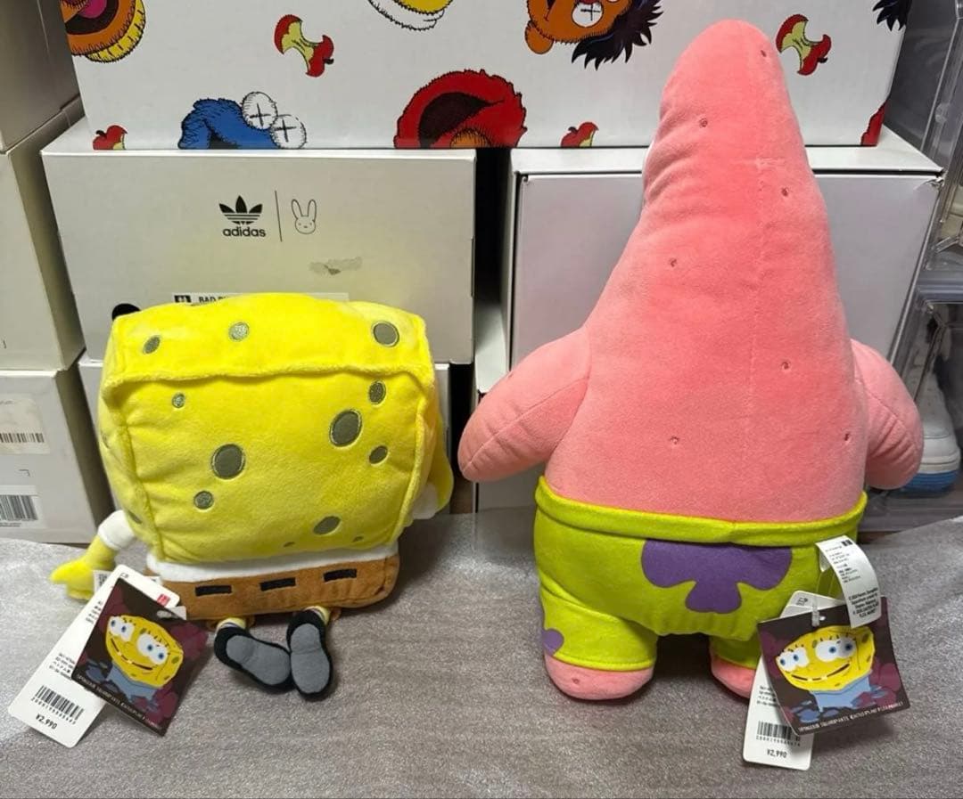ユニクロ　スポンジボブ パトリック ぬいぐるみ 2点セット