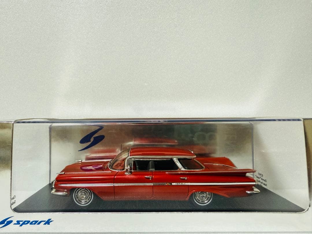 Sparkスパーク/'59 Chevyシボレー Impalaインパラ 1/43