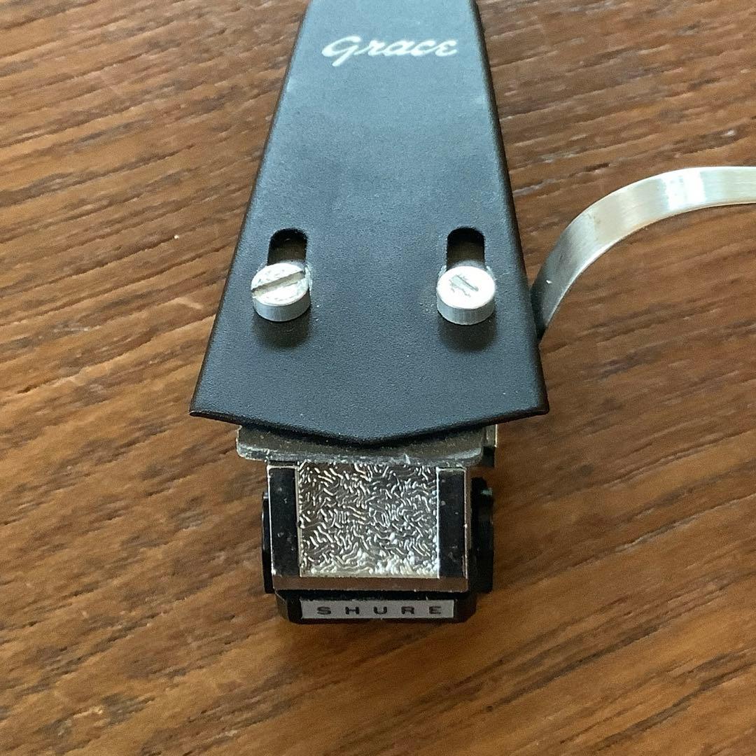 Shure V15 typeIIIカートリッジとヘッドシェル付き完動品
