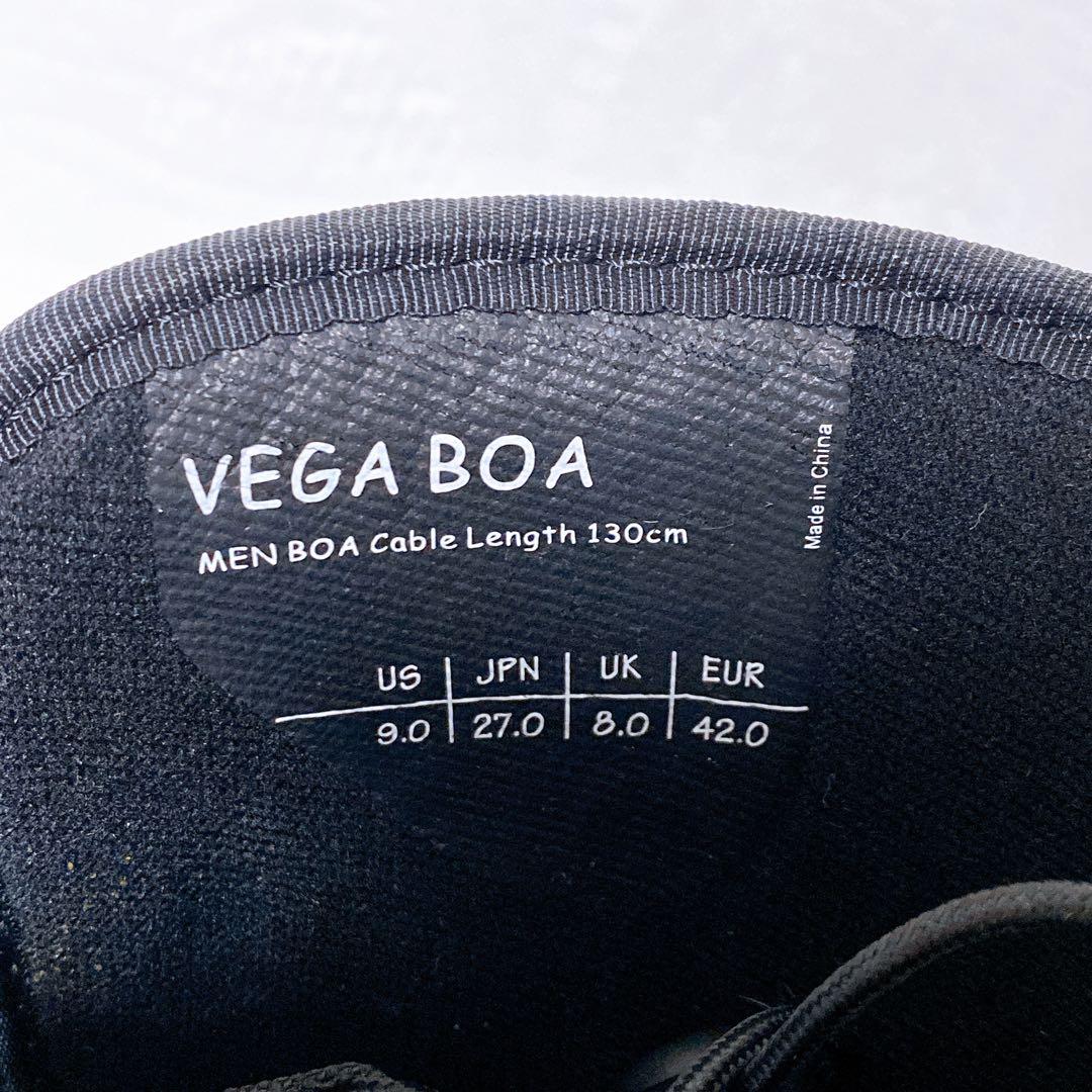 極美品　FLOW　スノーボードブーツ　VEGA BOA　27cm　ブラック　黒