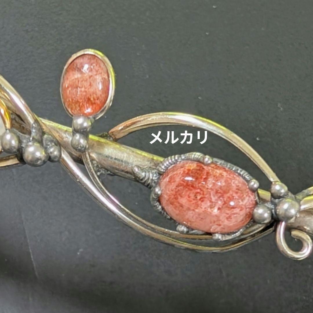 レア石使用！　スモーキークォーツ ウィズガーネット＆オレンジルチルクォーツワンド