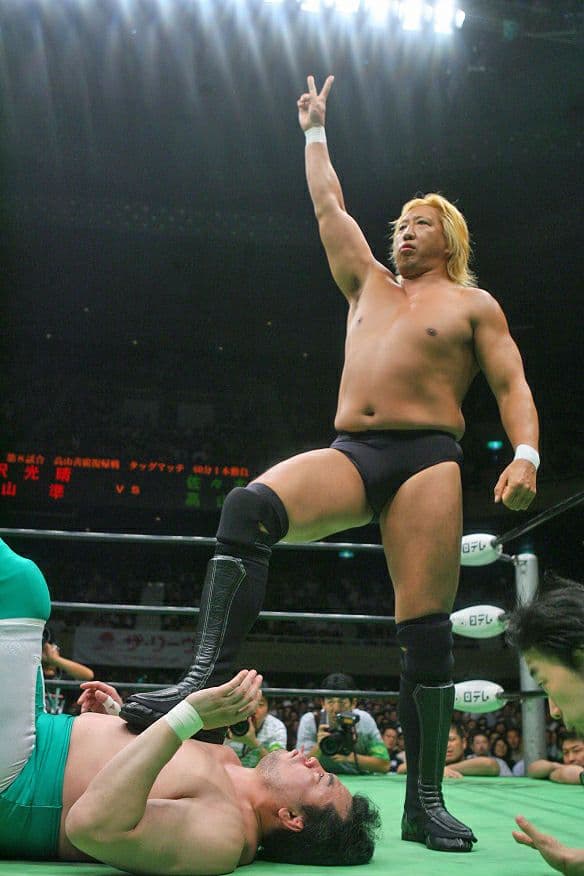 新日本プロレス『高山善廣(NWFヘビー級チャンピオン初版)フィギュア』