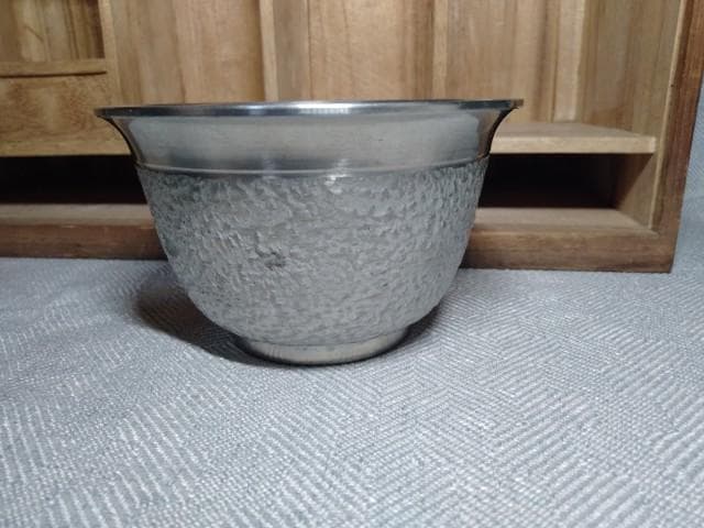 八幡製鉄株式会社　マルエス　満三十◯◯　読めないです　錫　酒器セット