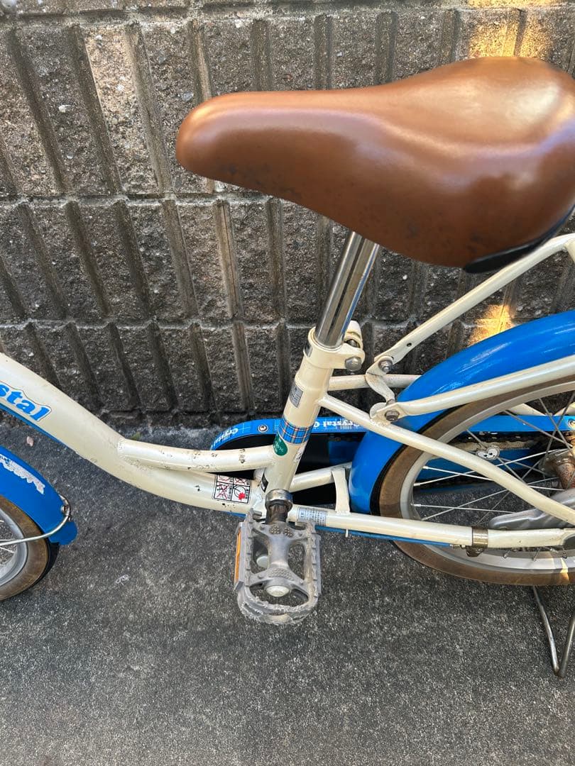 CYCLE 子供用自転車 ホワイト/ブルー