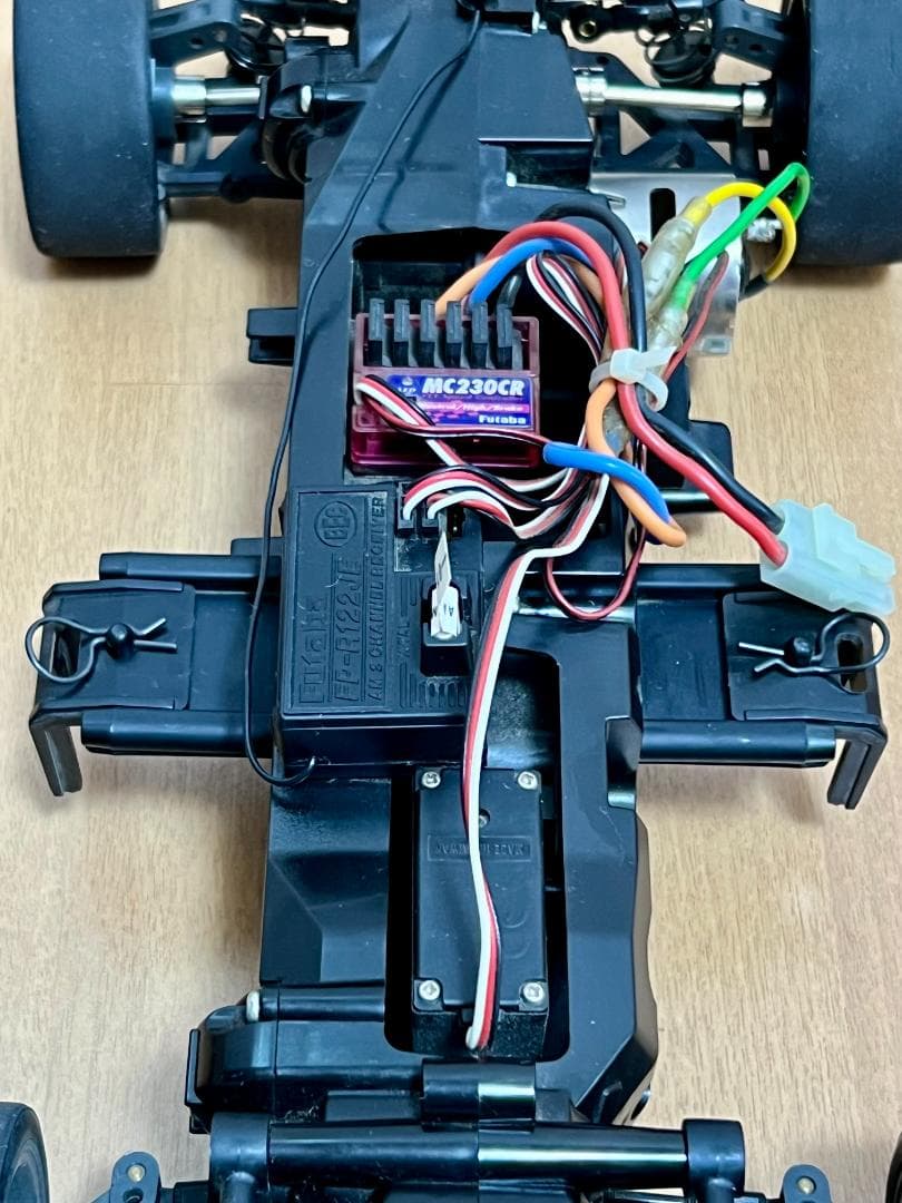 タミヤ 1/10 電動RC 4WD レーシングカー /充電器セット/プロボ付