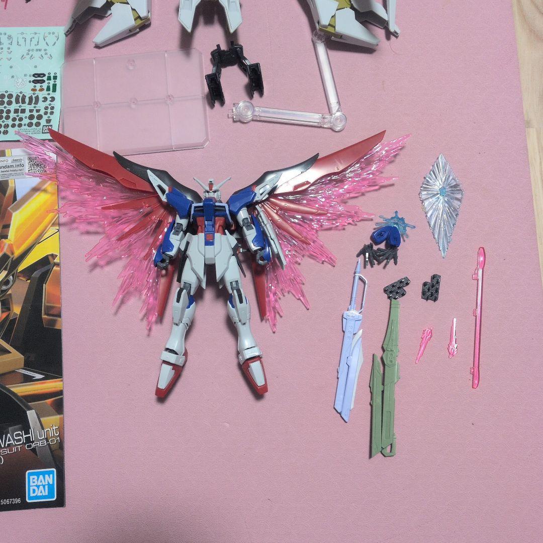 RG アカツキ　暁　ゼウスシルエット　デスティニーガンダム
