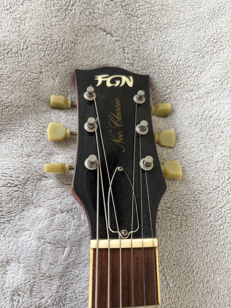 サーモンキング　フジゲン　ネオクラシック　ギブソンピックアップ
