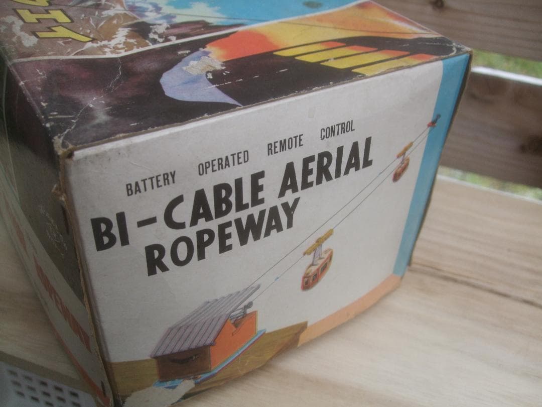 野村トーイのロープウェイ★ BI-CABLE AERIAL ROPEWAY