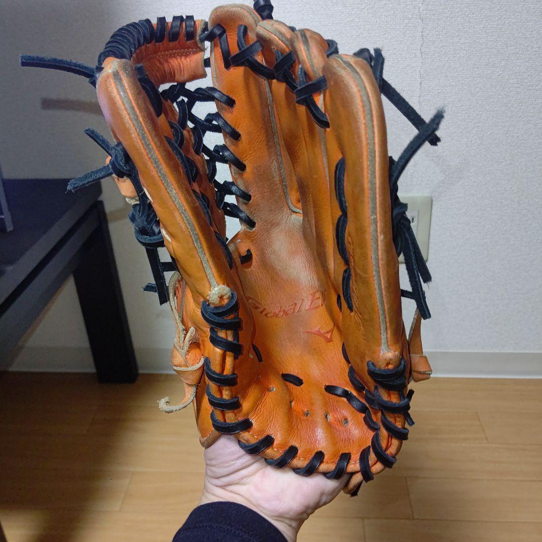 最終価格 ミズノ グローバルエリート Hセレクション02 軟式 外野手 グローブ