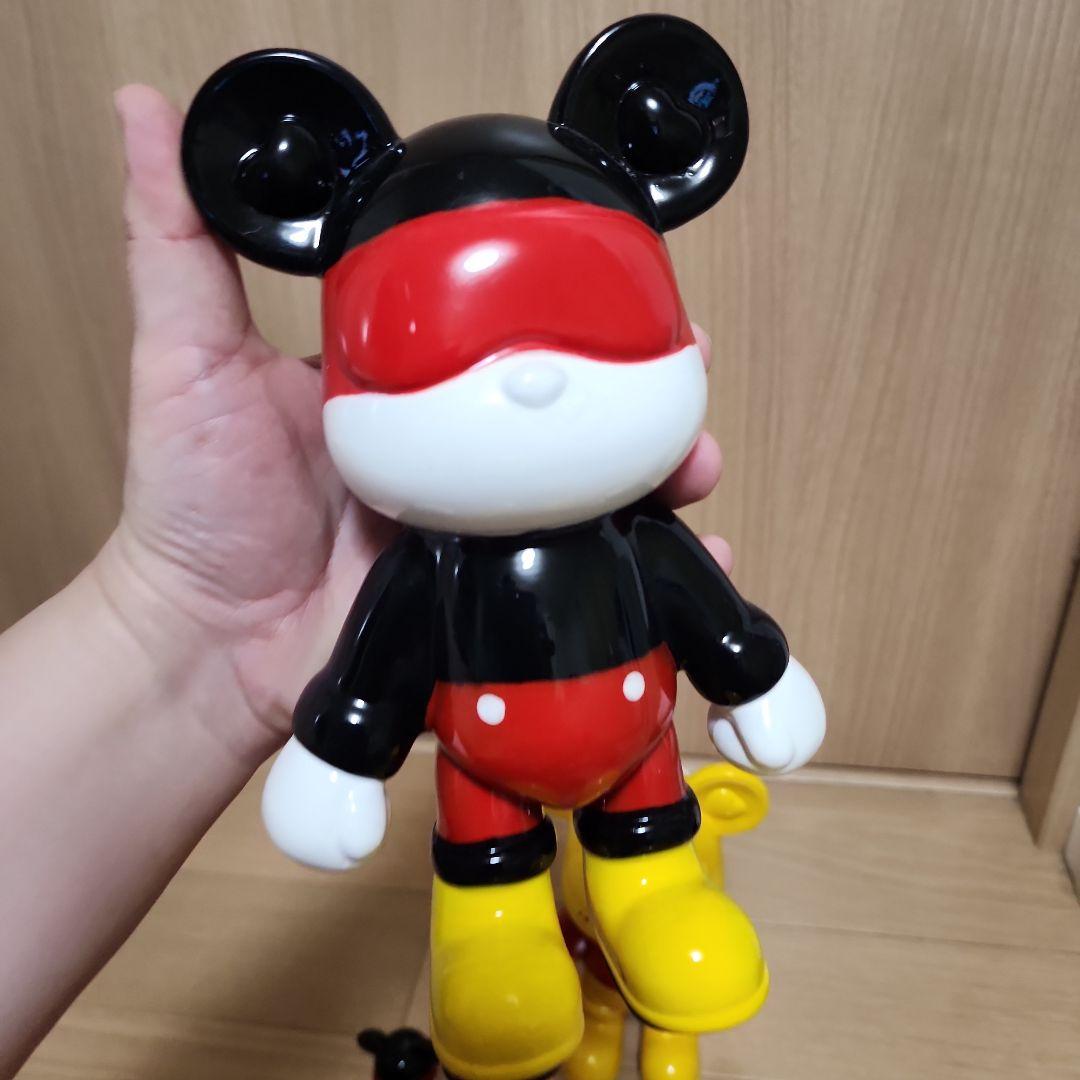 流体アート 4体セットで！くまさんとネズミさんモチーフ