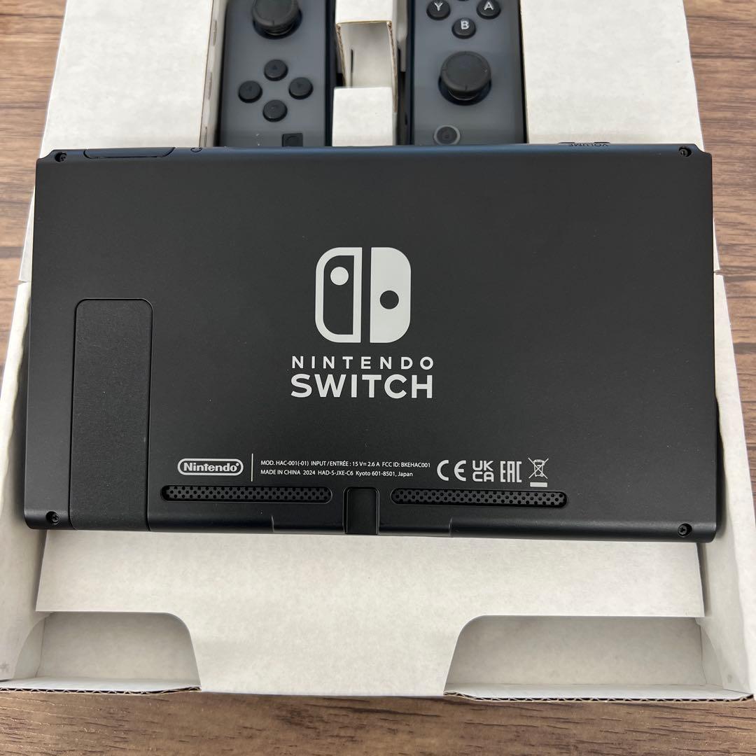 12376 Nintendo Switch本体Joy-Con(L)/(R)グレー