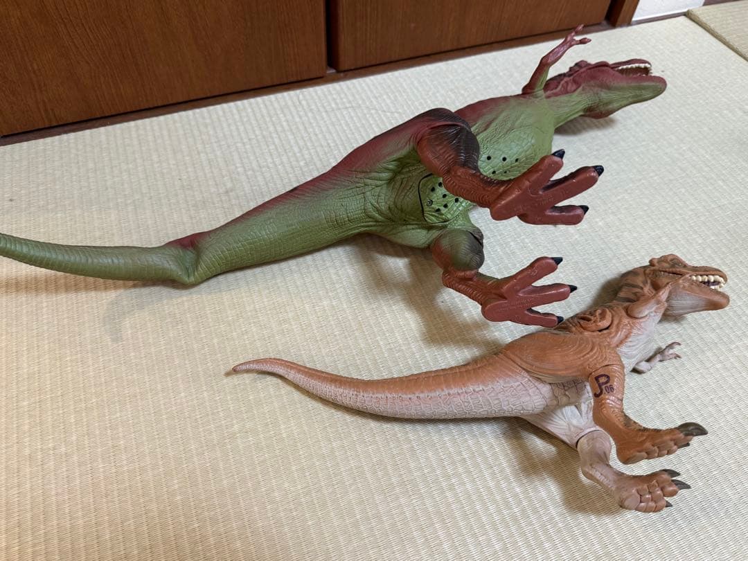 【超希少】93年当時物ティラノサウルス フィギュア 2体セット