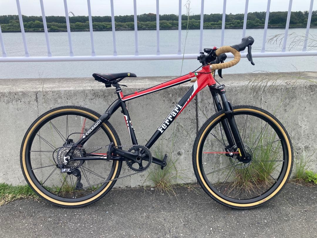 引き取りのみ。コルナゴ　フェラーリ　cx50 ドロップカスタム