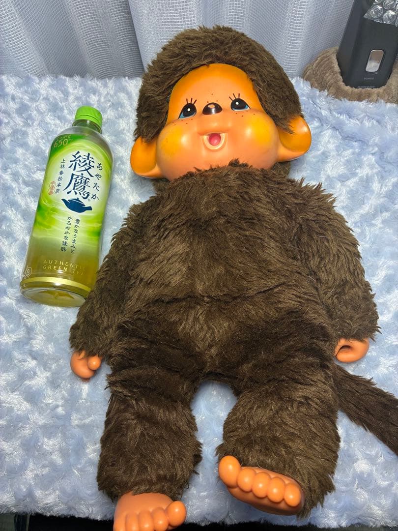 モンチッチ初代Lサイズ大セキグチ昭和レトロ　ブルーアイ