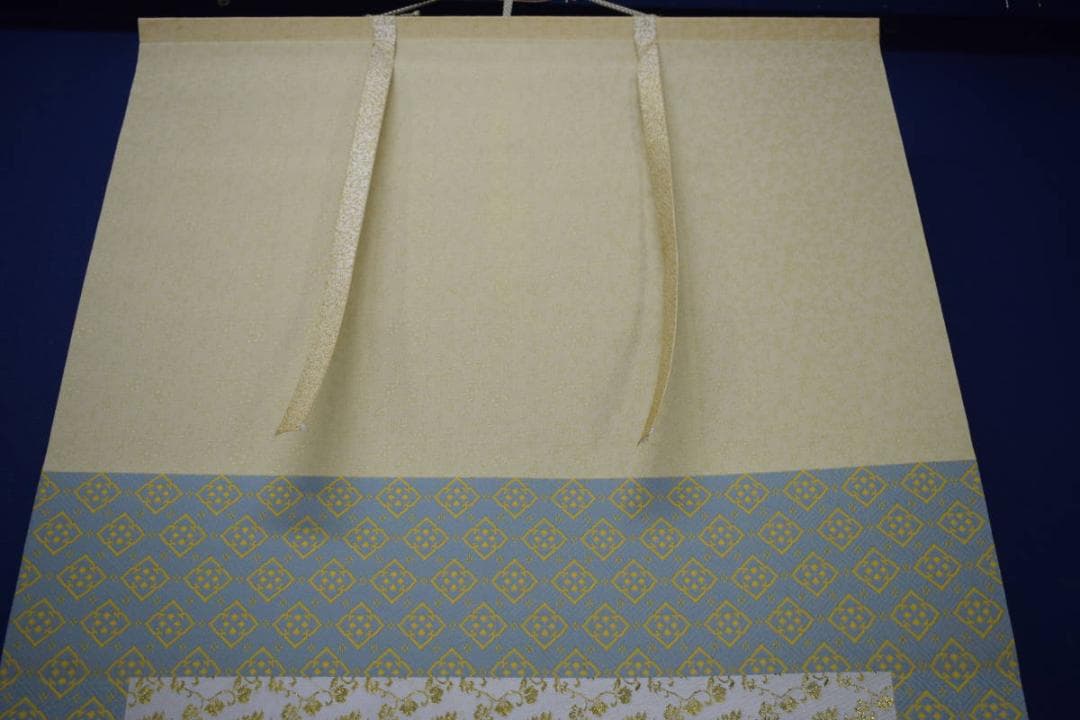 複製/横山大観/正気放光/刺繍画/桐共箱付/布袋屋掛軸HJ-379