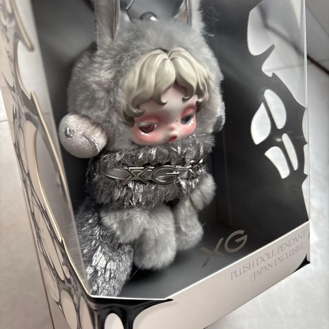 【新品正規品】SKULLPANDA × XG ぬいぐるみペンダント　限定品