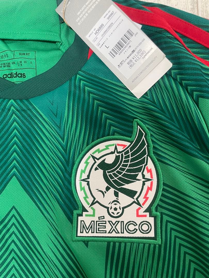 ⭐️新品未使用 adidas⭐️ メキシコ代表 ユニフォーム ホーム 半袖