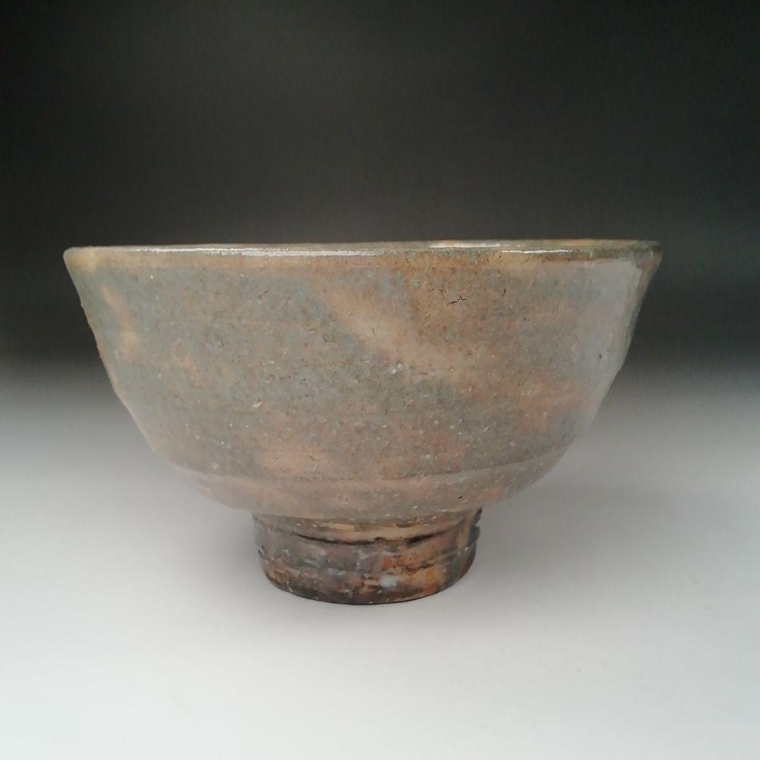 Ｔ５０２　茶碗　『萩茶碗』『天龍窯　服部陶炎 造』　共箱　抹茶碗　茶道具