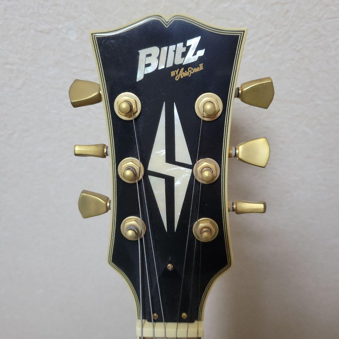 Blitz BY Ariapro2　レスポールスタイル エレキギター ブラック