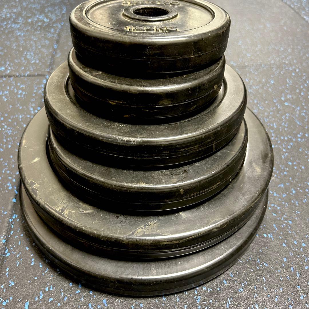 IVANKO イヴァンコ 28mmラバープレート5kg/2.5kg/1.25kg