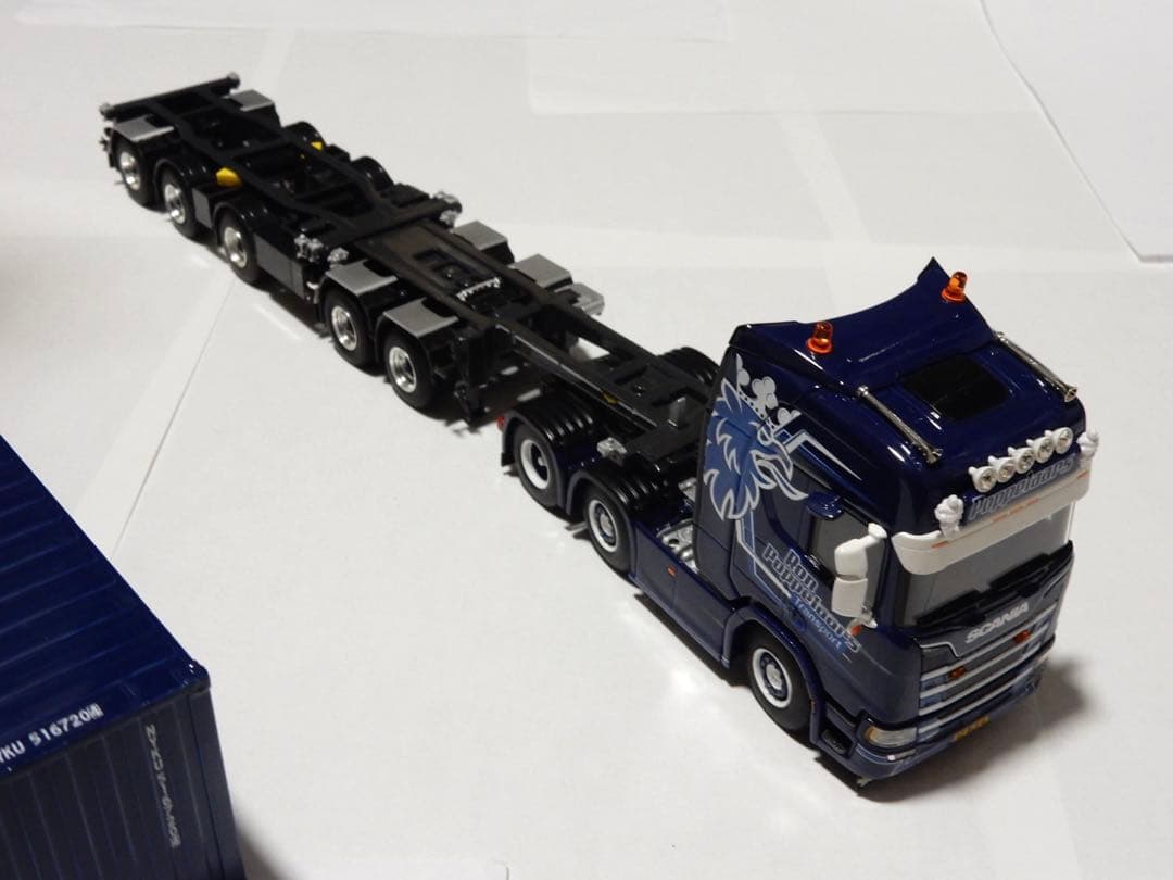 1/50 WSI スカニア R500 コンテナ　20ft コンビ　トレーラー