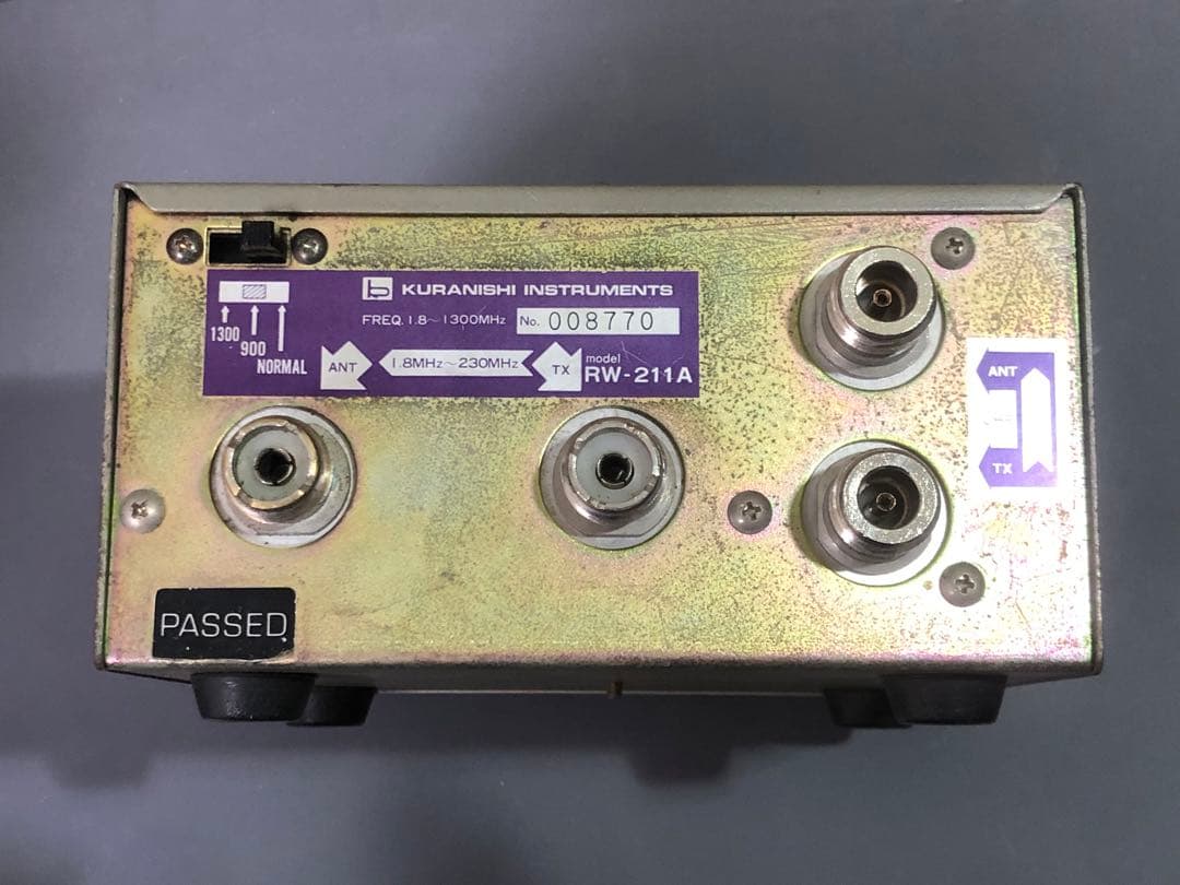 KURANISHI RW-211A SWR&WATTメーター
