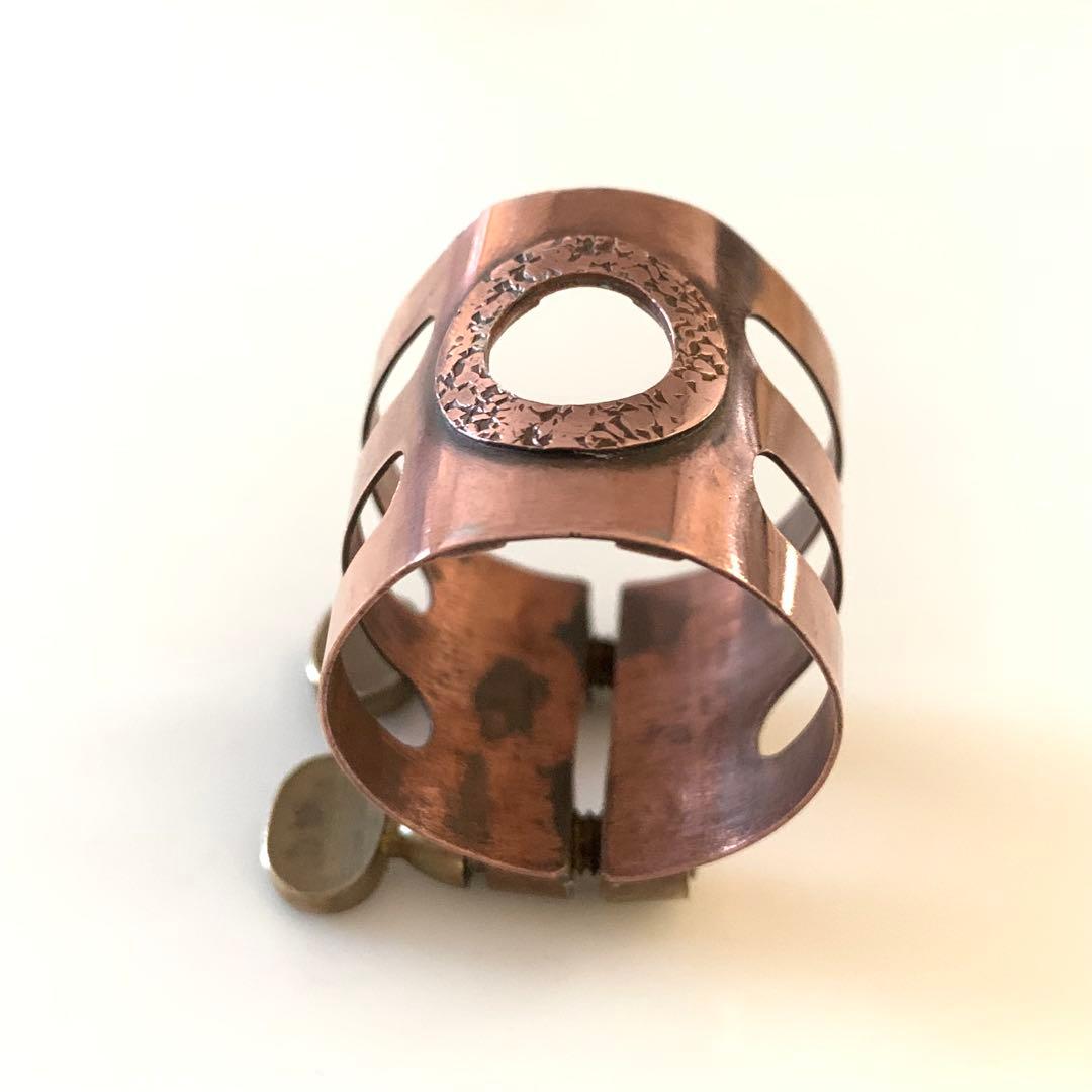 wood stone MEYERラバー用 アルトサックス リガチャー
