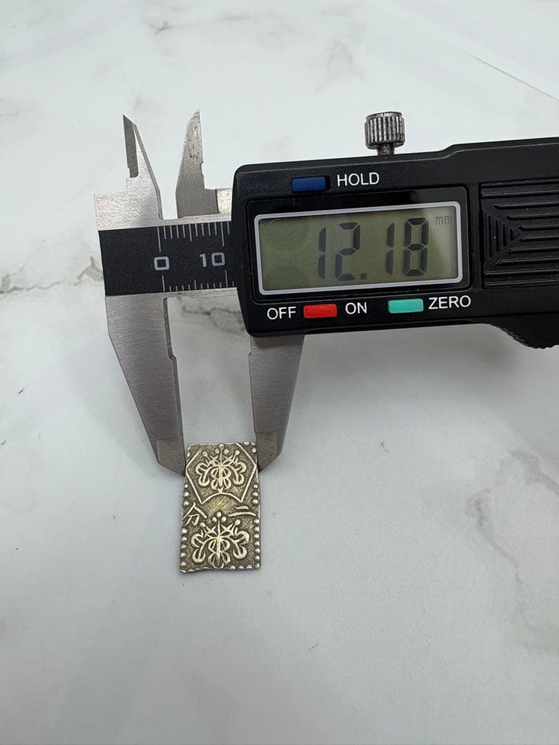 査定済み⭐︎古銭　明治二分判金 止め分 3g ×2枚　2枚