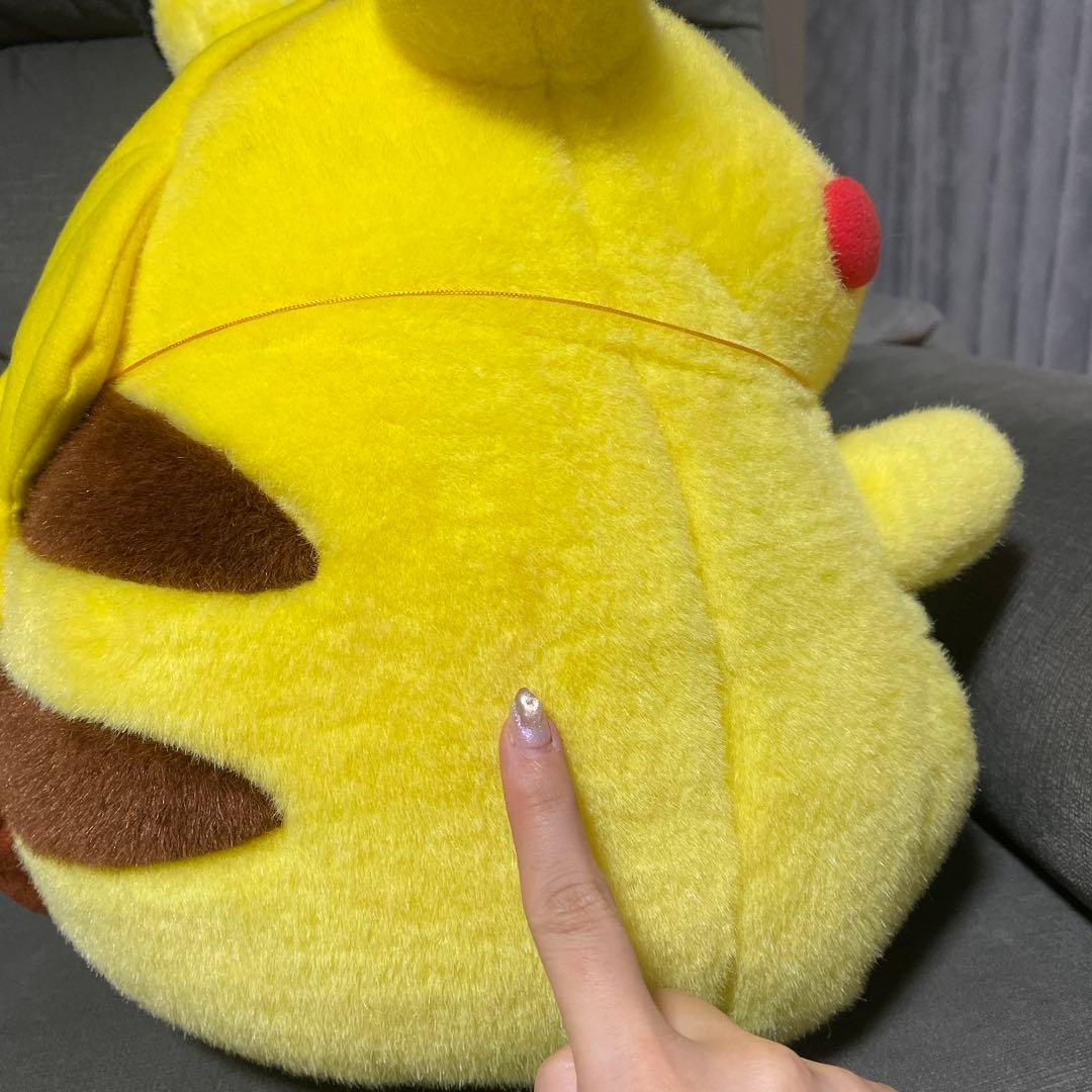 ピカチュウ 等身大　ぬいぐるみ　タグあり