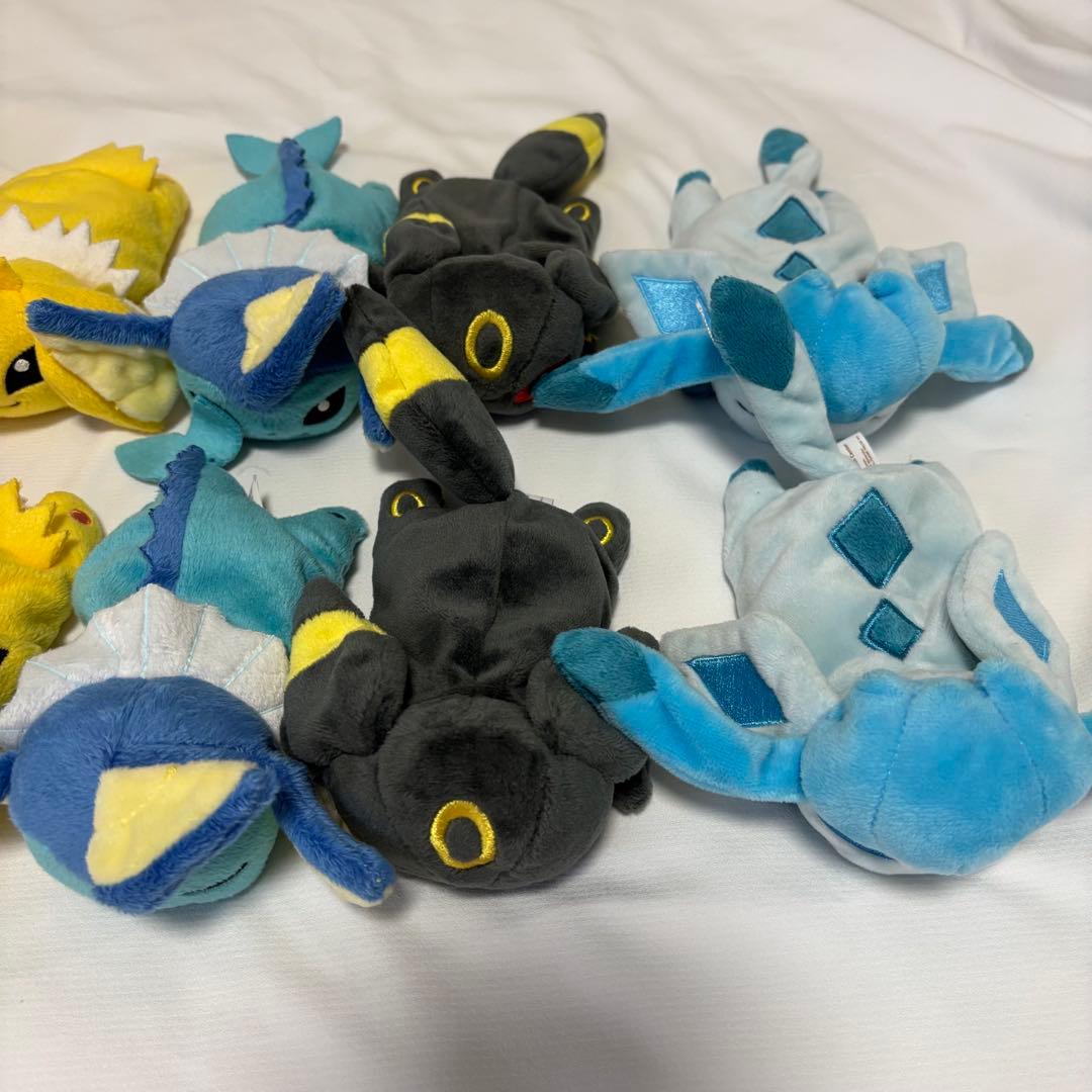 ポケモン イーブイ ぬいぐるみ 15体セット　ブイズ　くったり