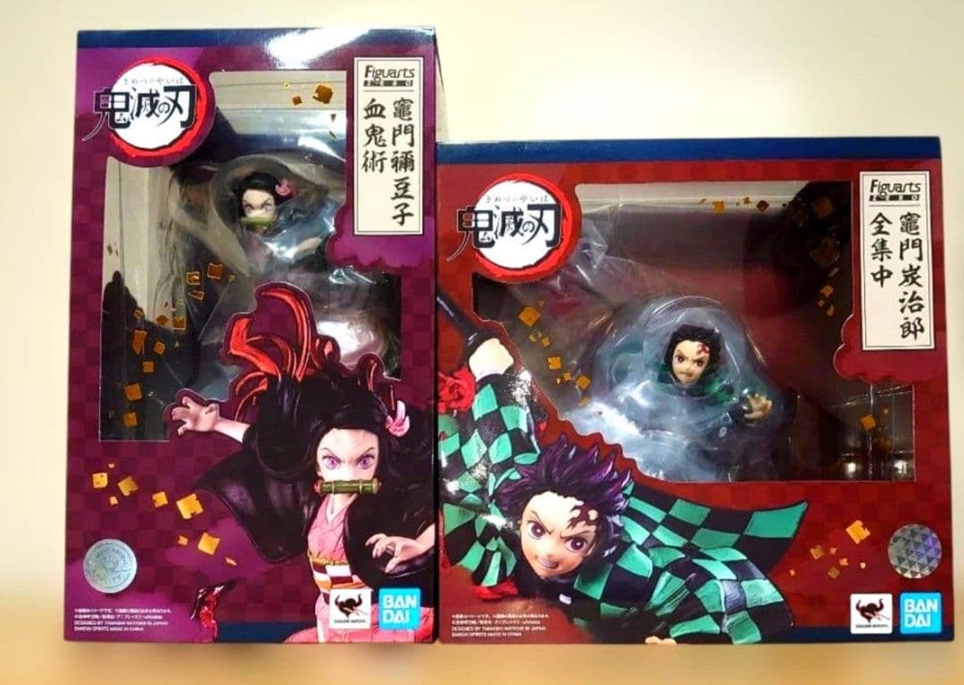 フィギュアーツZERO 竈門禰豆子 冨岡義勇 水の呼吸 竈門炭治郎 煉獄杏寿郎