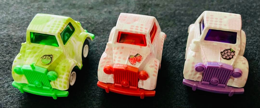 美品 チョロQ A-13 ふぁっしょん チョロQ ロールス ロイス 緑赤紫 3台