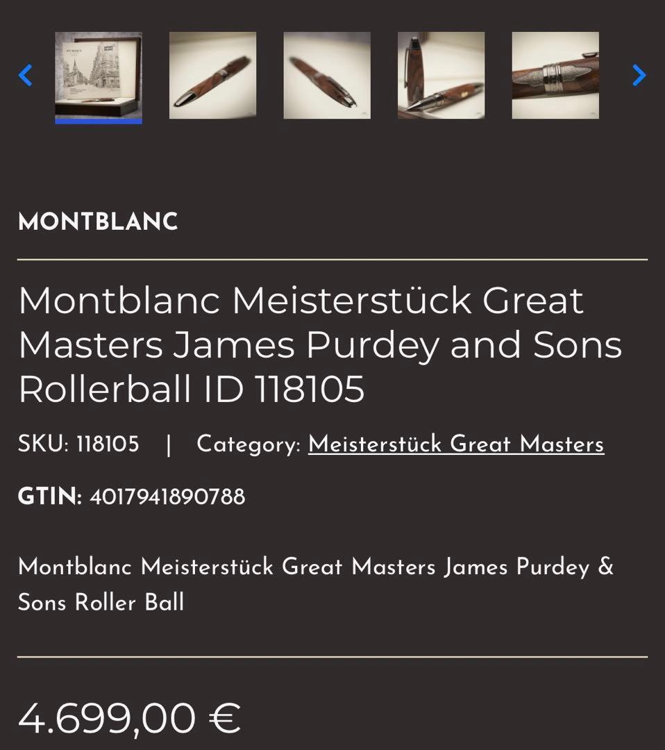 【 新品 未使用 】モンブラン Mont Blanc ボールペン