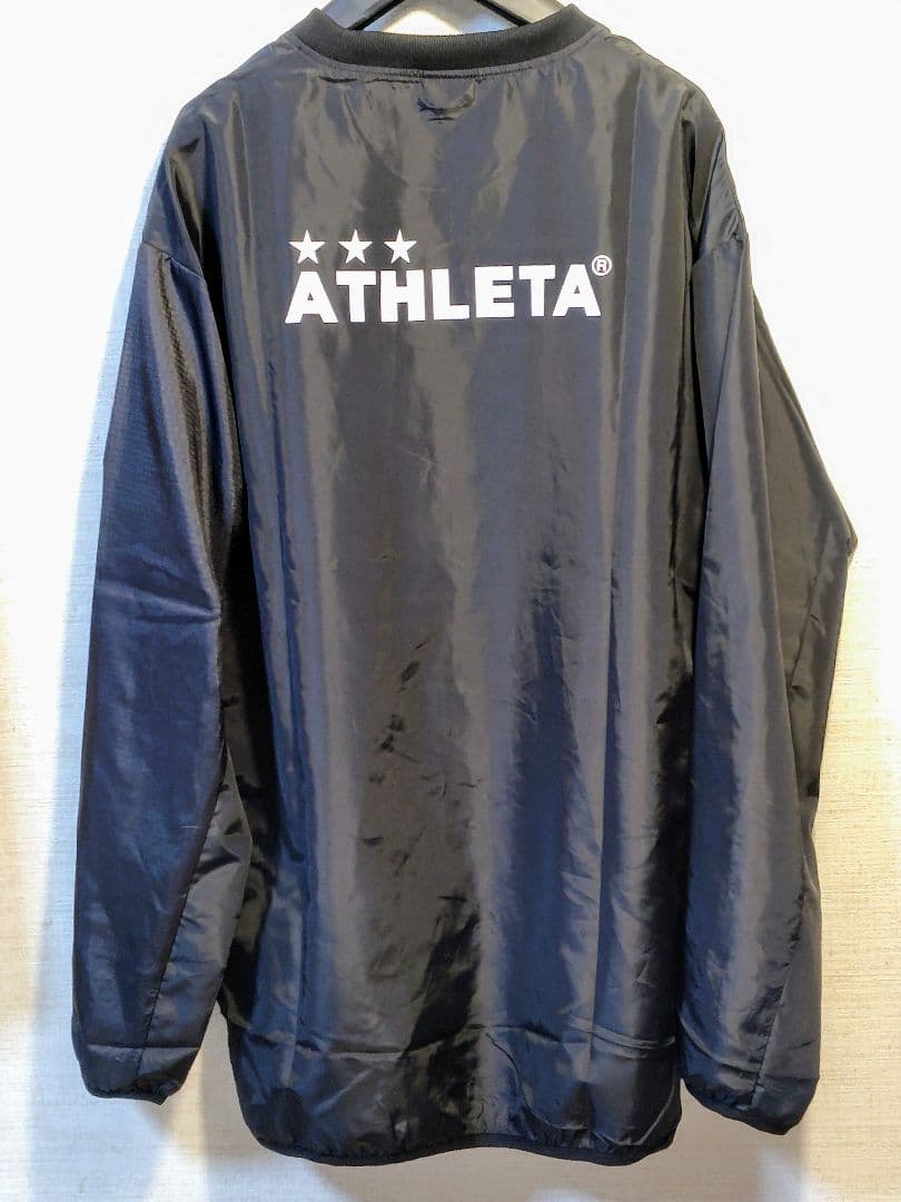 同品2枚セットATHLETA ピステ・ウィンドブレーカー ブラック 新品タグ付き