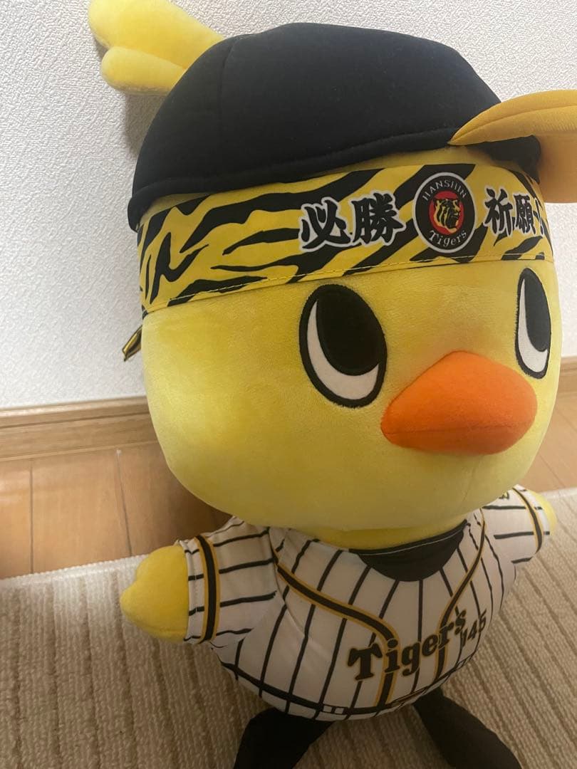 非売品激レア 阪神タイガース コラボマスコット ぬいぐるみ 約40cm