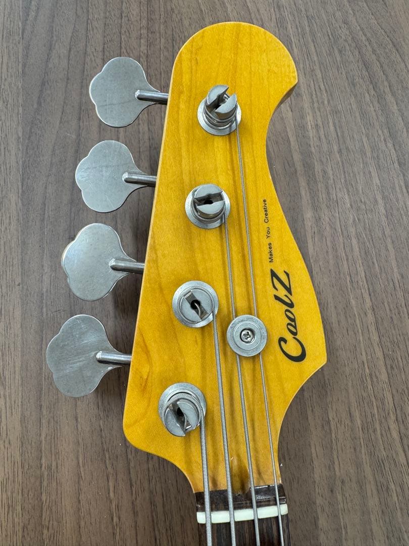 F027　日本製 CooLZ エレキベース JAZZ BASS ZJB-1R