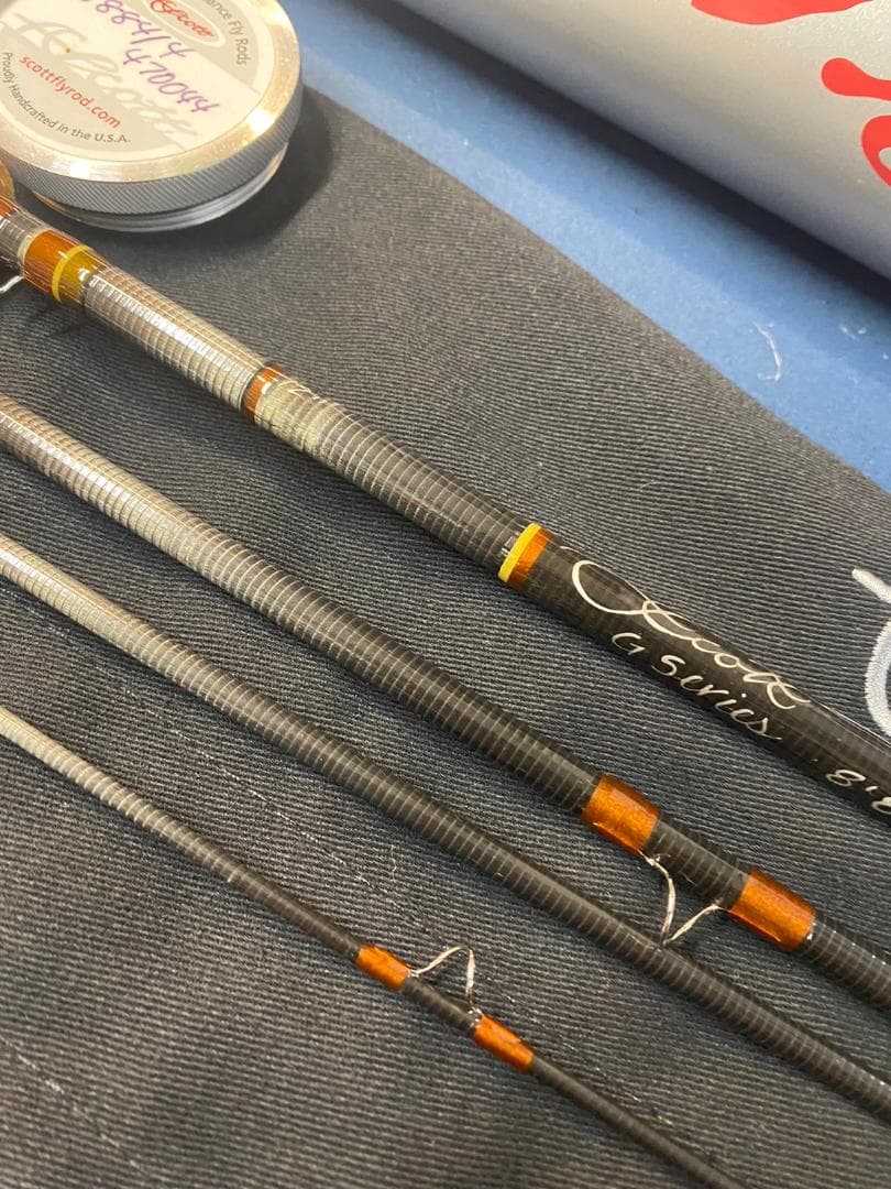 スコットGS　884/4　フライロッド　フライフィッシング　フライリール