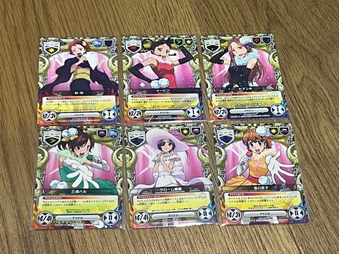 家庭教師ヒットマンREBORN! CCG 主要女性陣セット