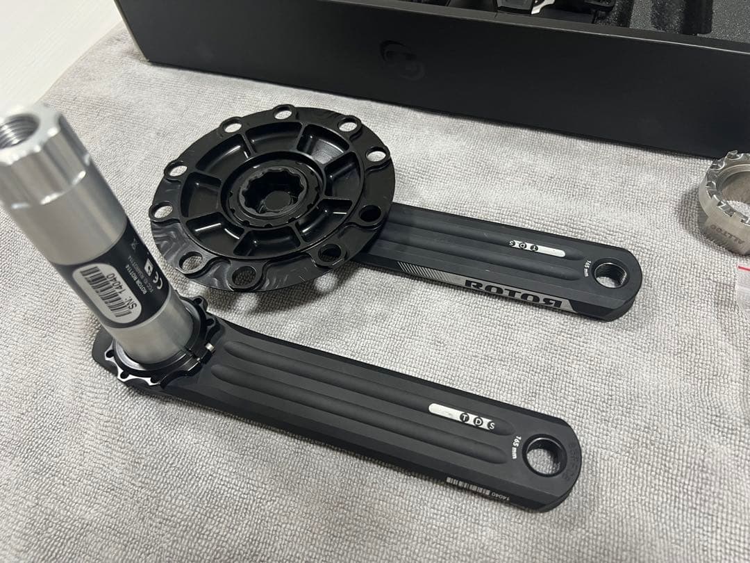 ROTOR IN POWER 3D+ 165mm パワーメーター クランク