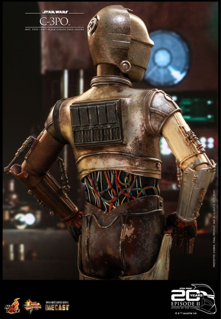 【未展示】Ｃ-３ＰＯ　ＤＩＥＣＡＳＴ　スターウォーズ　クローンの攻撃　20周年